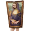 Fun mural Mona Lisa bodysuit