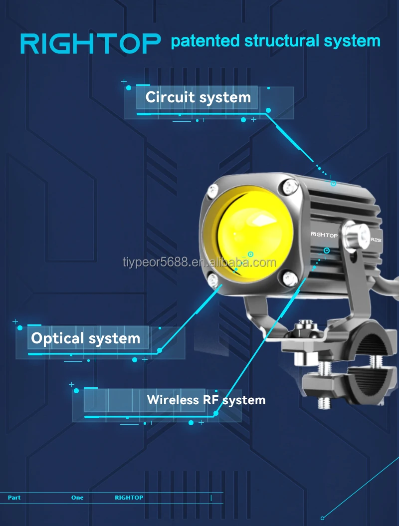 lo beam auxiliary driving headlight-3