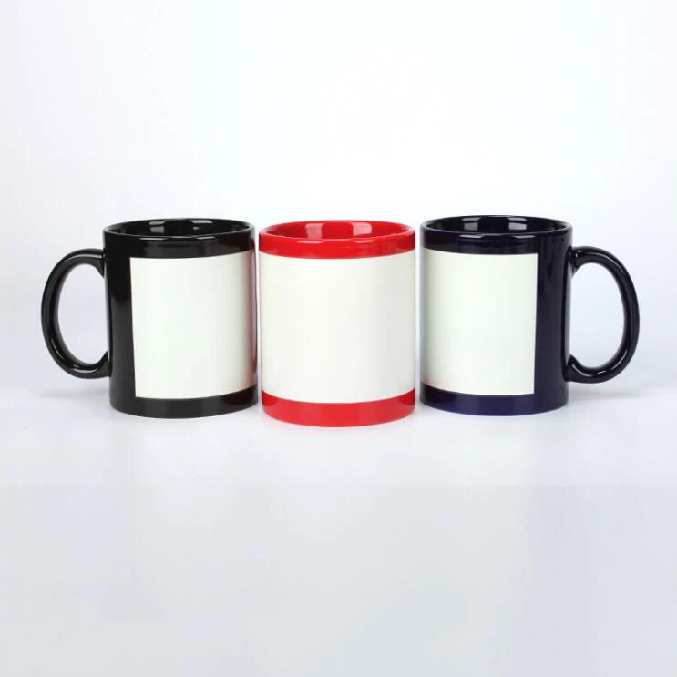 Tasse À Café Personnalisée Pour Sublimation,0,8 Ml,11 Oz,Patch Lumineux ...