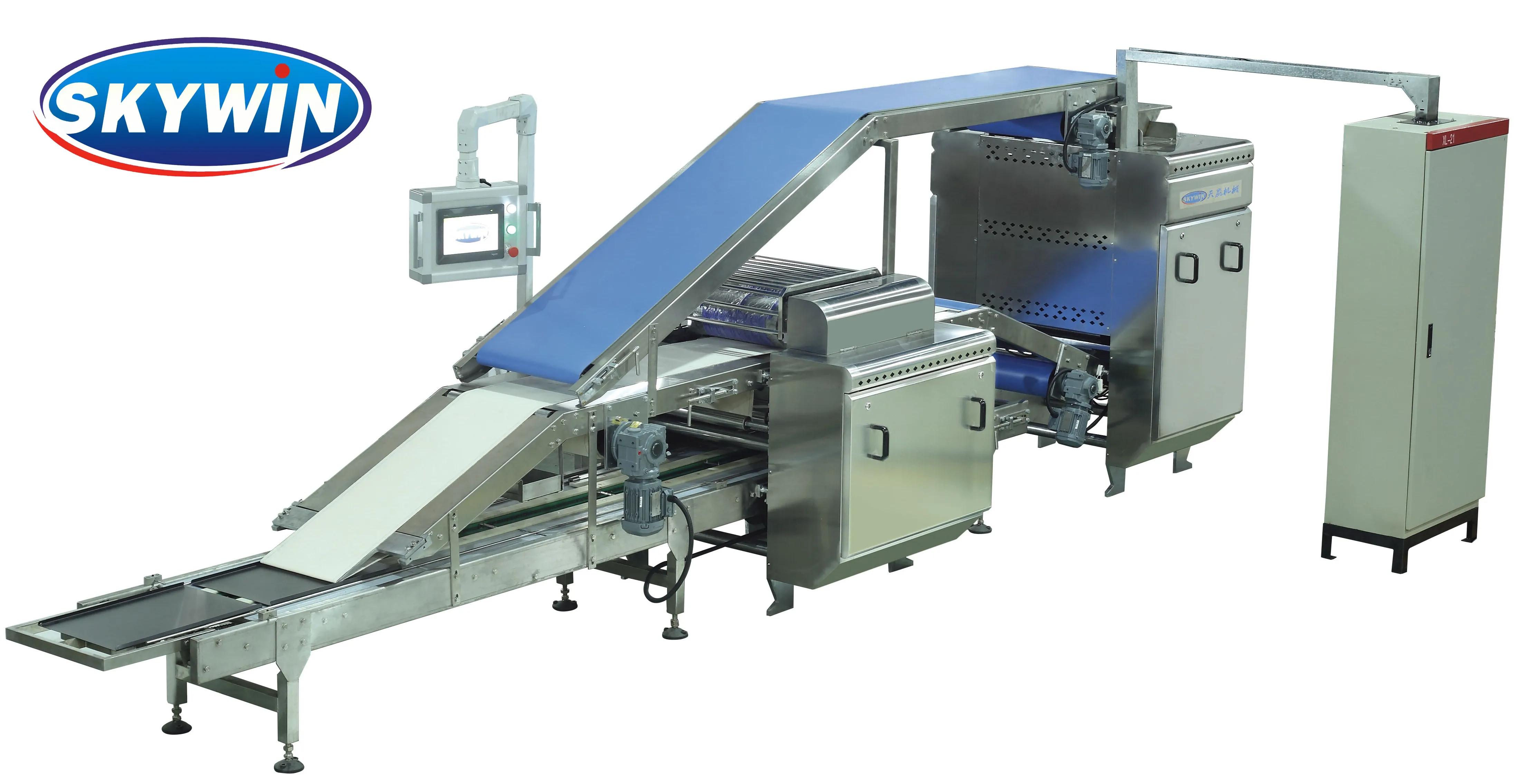 Hard And Soft Biscuit Forming Machine Industry Tray Type Small Scale