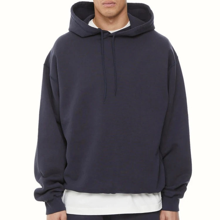 Vintage Hoodies Men's 100 Cotton Oversized Acid Wash Streetwear Custom