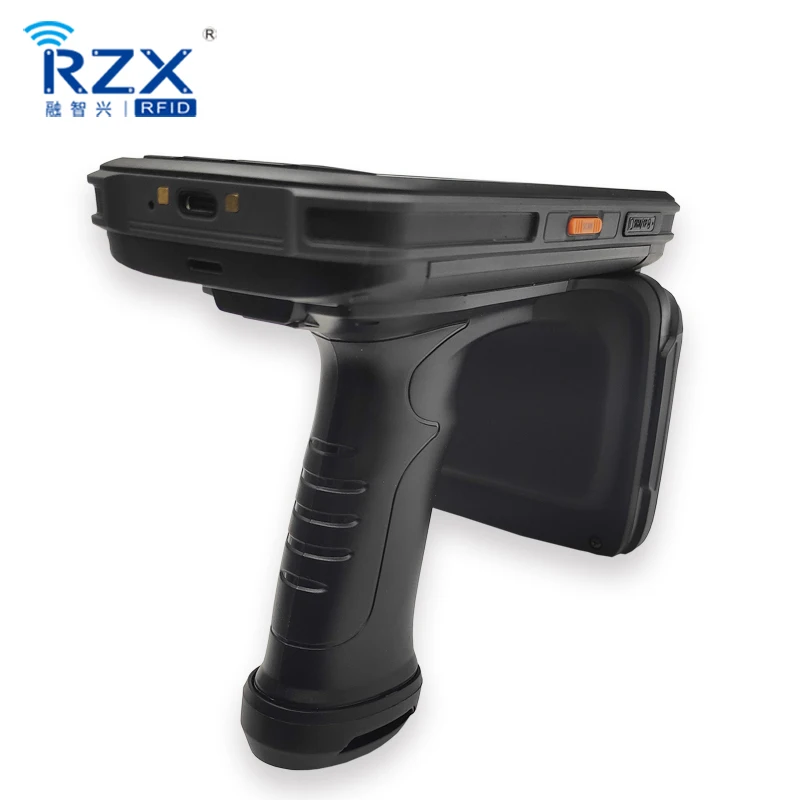 C72 Long Read Range Rechargeable Lithium Polymer Battery UHF RFID  Scanner Barcode Portable Inventory Handheld Reader