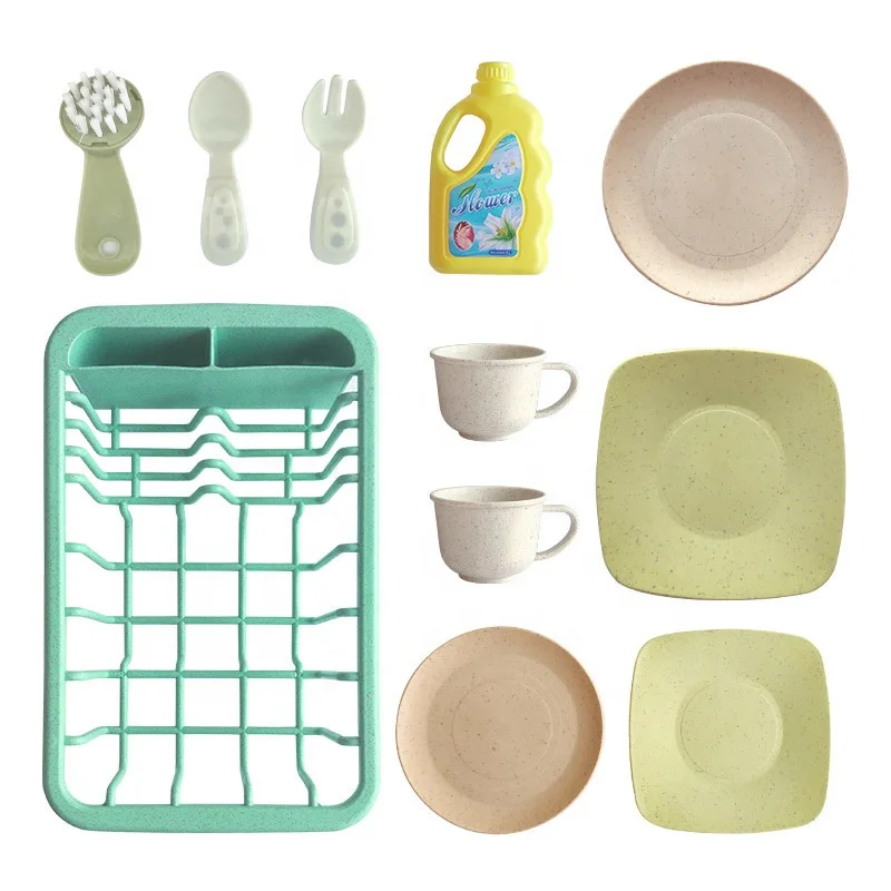 Ensemble de cuisine en bois Happy Earth pour tout-petits, jouet mixeur à smoothi Ensemble de cuisine en bois Happy Earth pour tout-petits, jouet mixeur à smoothi