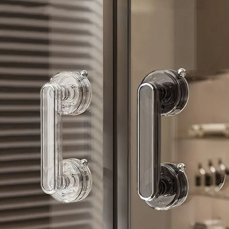 Premium Glass Suction Cup Door Handle
