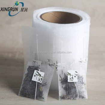 100% Polyethylene Spunbond Non Woven Fabric for degradable tea bag can be Customized Size