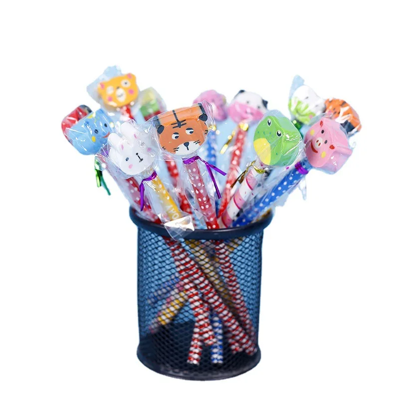 Custom Gift Animal Eraser Topper Pencils Cute for Kids