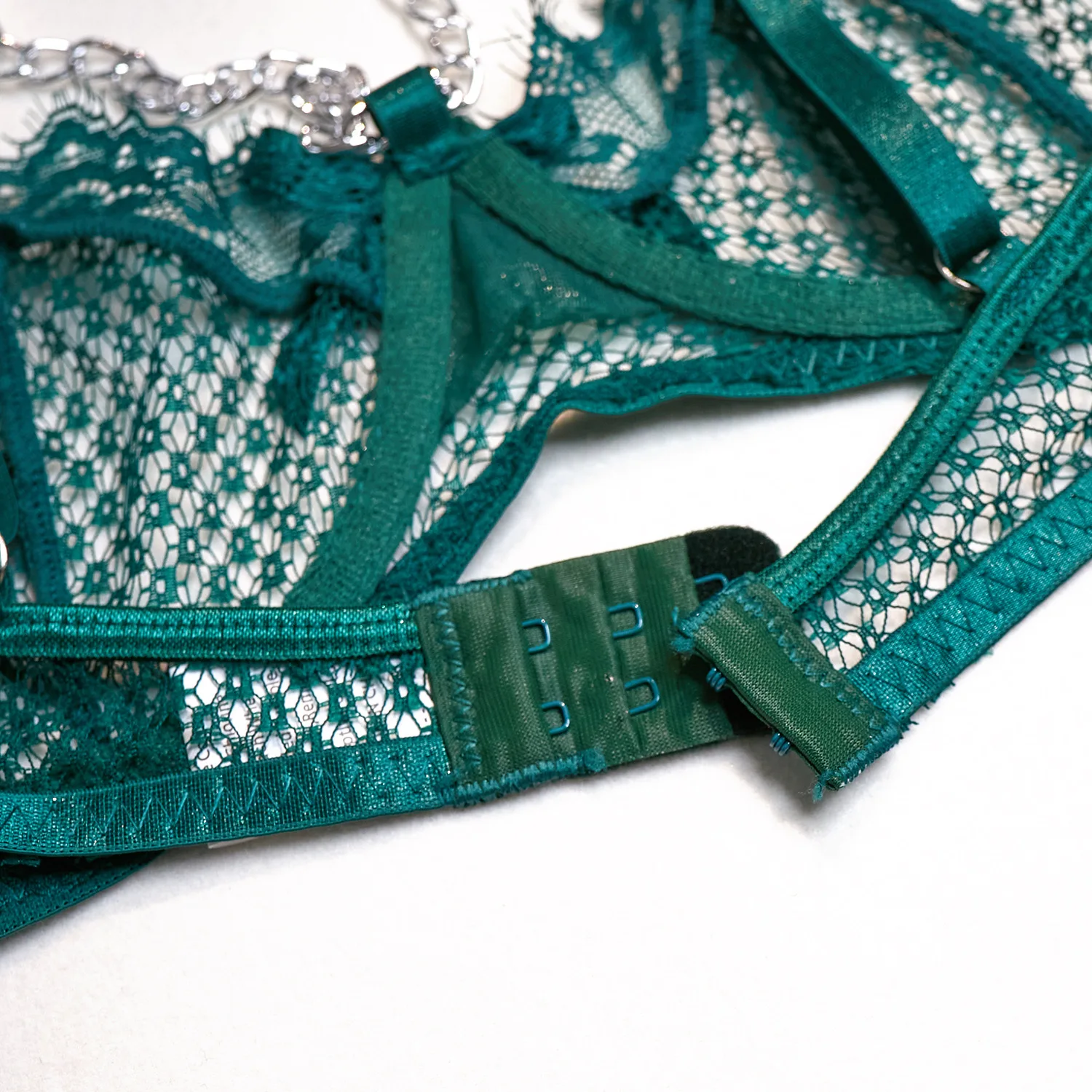Alluring Plus Size Fishnet Lingerie Duo