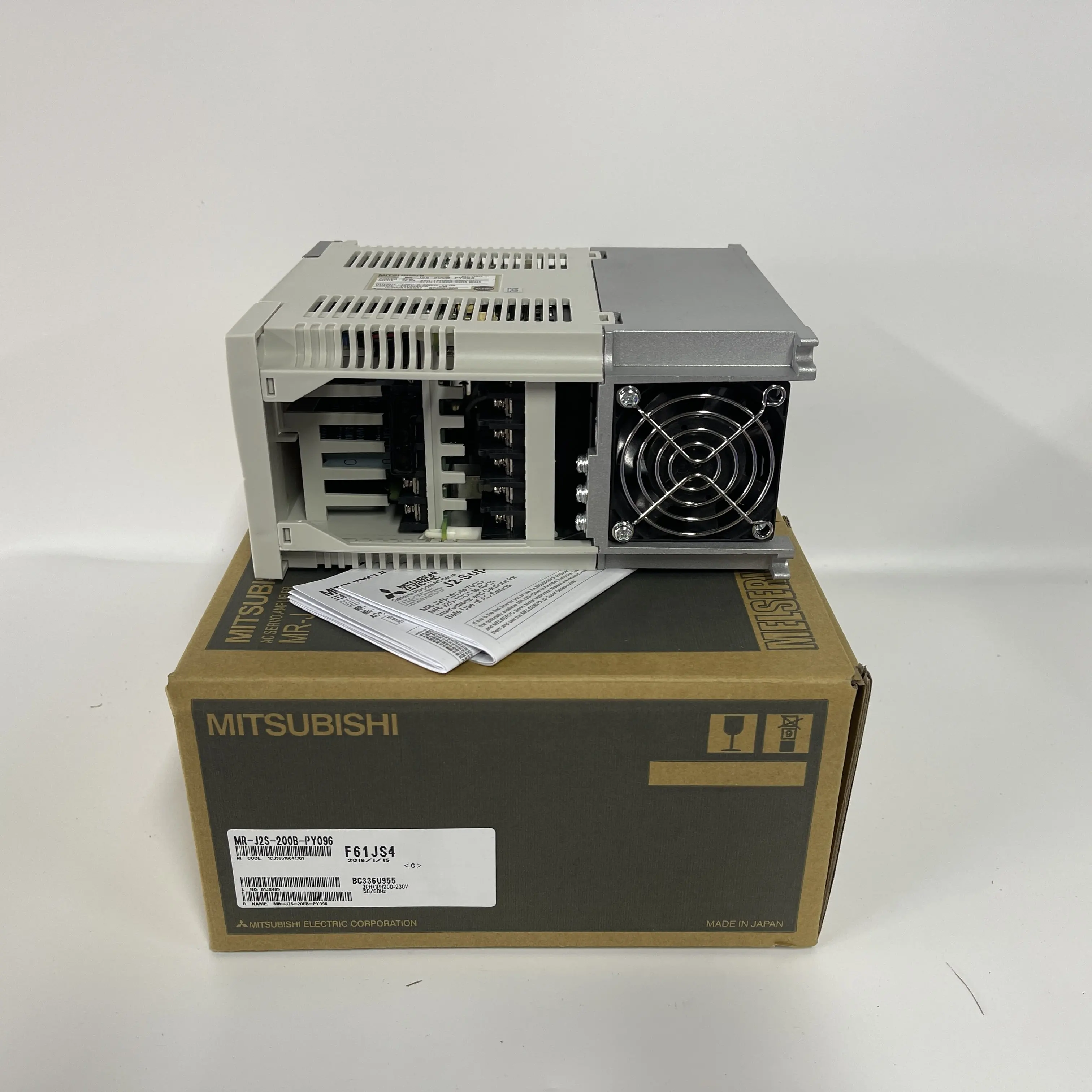 Mitsubishi AC Servo Amplifier MR-J2S-200B-PY096 Mitsubishi AC Servo Amplifier MR-J2S-200B-PY096