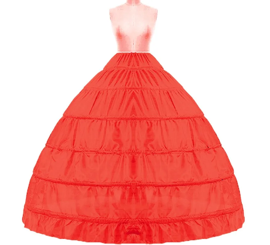 open lace back dress Unique Vintage Red Retro Style Ruffled Petticoat