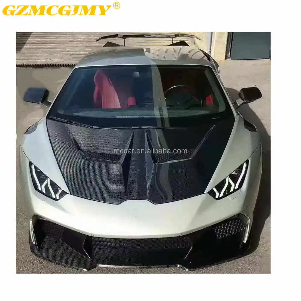 LP610V Style Bumper Body Kit Suitable For Lamborghini Huracan LP610 Carbon Fiber Bumper