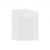 Thickened style-vertical version-1 transparent white