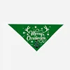 Diseño de copo de nieve verde