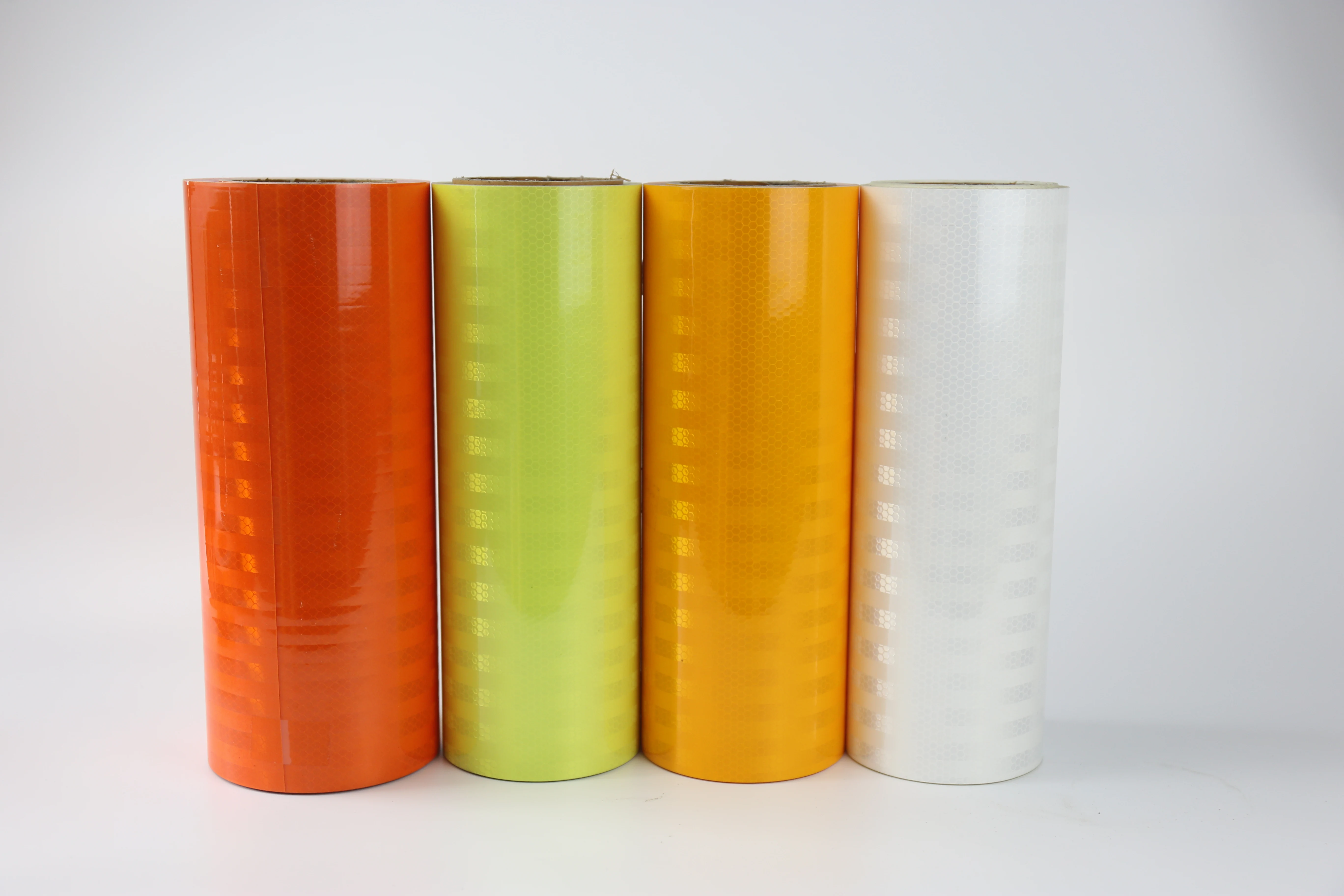 Светоотражающий материал на заказ оптовая продажа водонепроницаемая Защитная стрелка желтые и черные автомобильные светоотражающие ленты предупреждающая