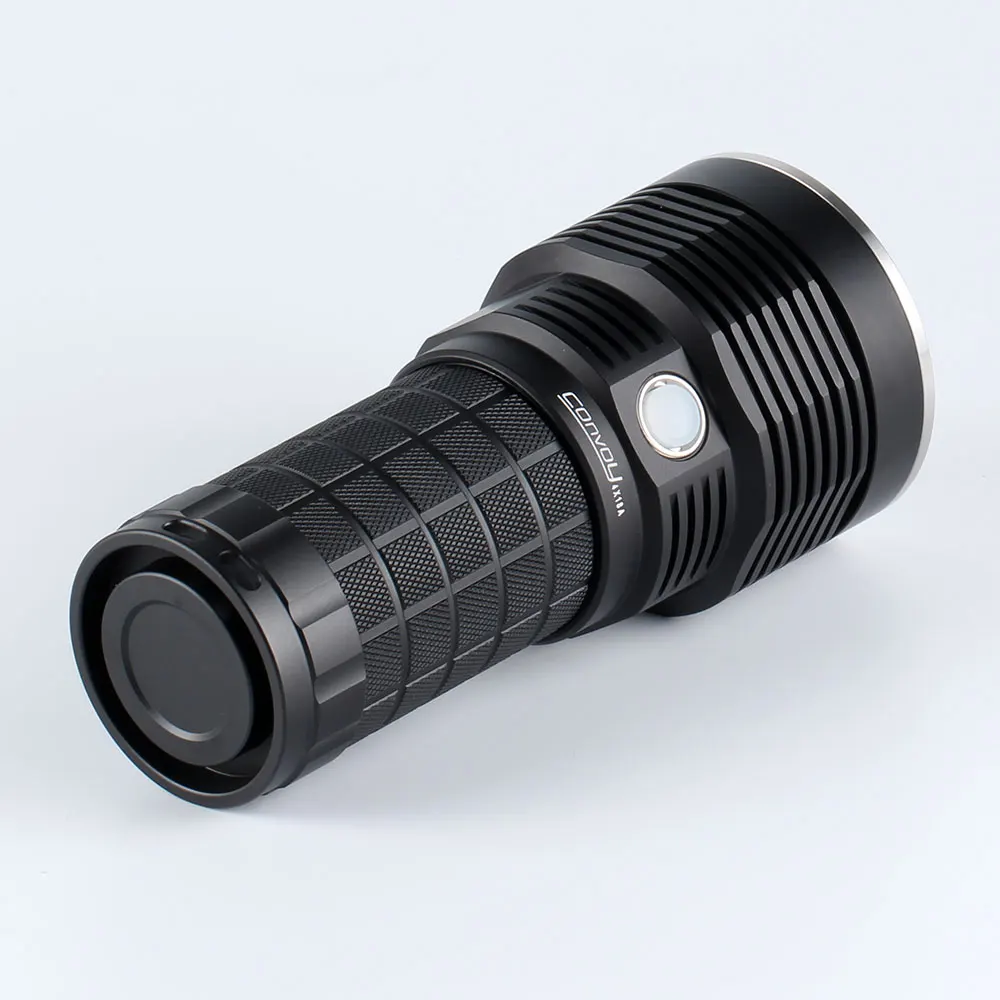 Convoy 4X18A Flashlight, SBT90.2, 5400lm, Rechargeable 18650 Torch