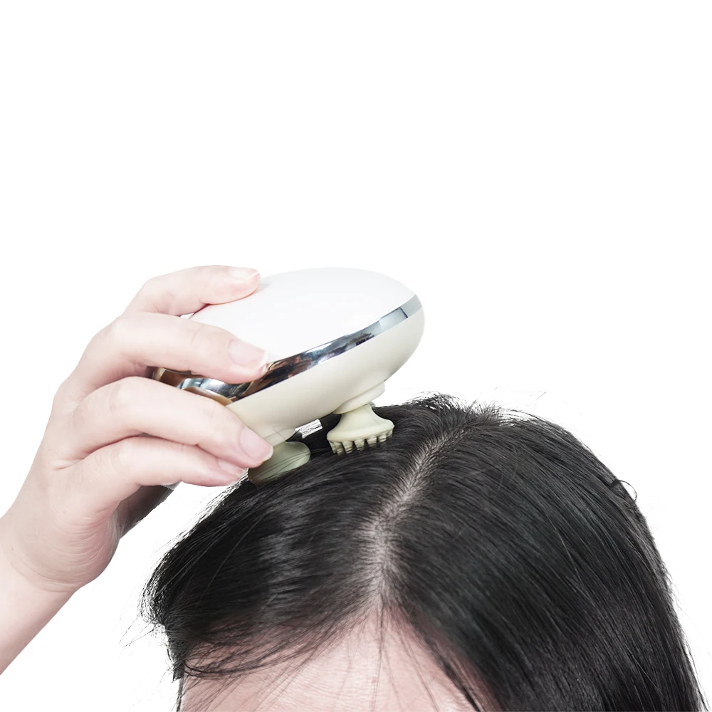 Electric Scalp Massager - 4 Adjustable Modes, Rechargeable