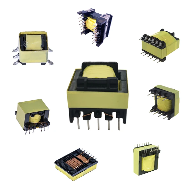 EE19 ETD42 ETD59 EE55 High Frequency Ferrite Core Transformer Single Phase Copper Coil for Power Usage