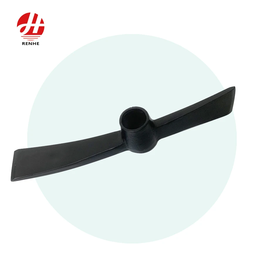 Hot Selling  Agriculture Farm Tools Railway Steel Oval Pickaxe Head