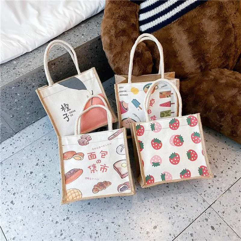 korean canvas tote bag