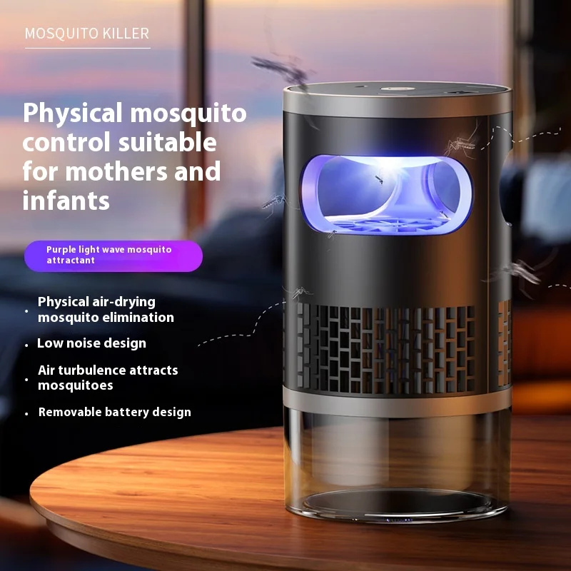 Wireless Outdoor Mosquito Lamp with Mummy Style Closure Silent and Home Office Friendly for Infant Pregnant Women Sleepers
