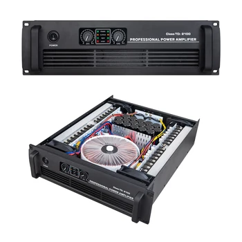 AUWAY Outdoor Concert Power Amplifier for 18inch Subwoofer and 15
