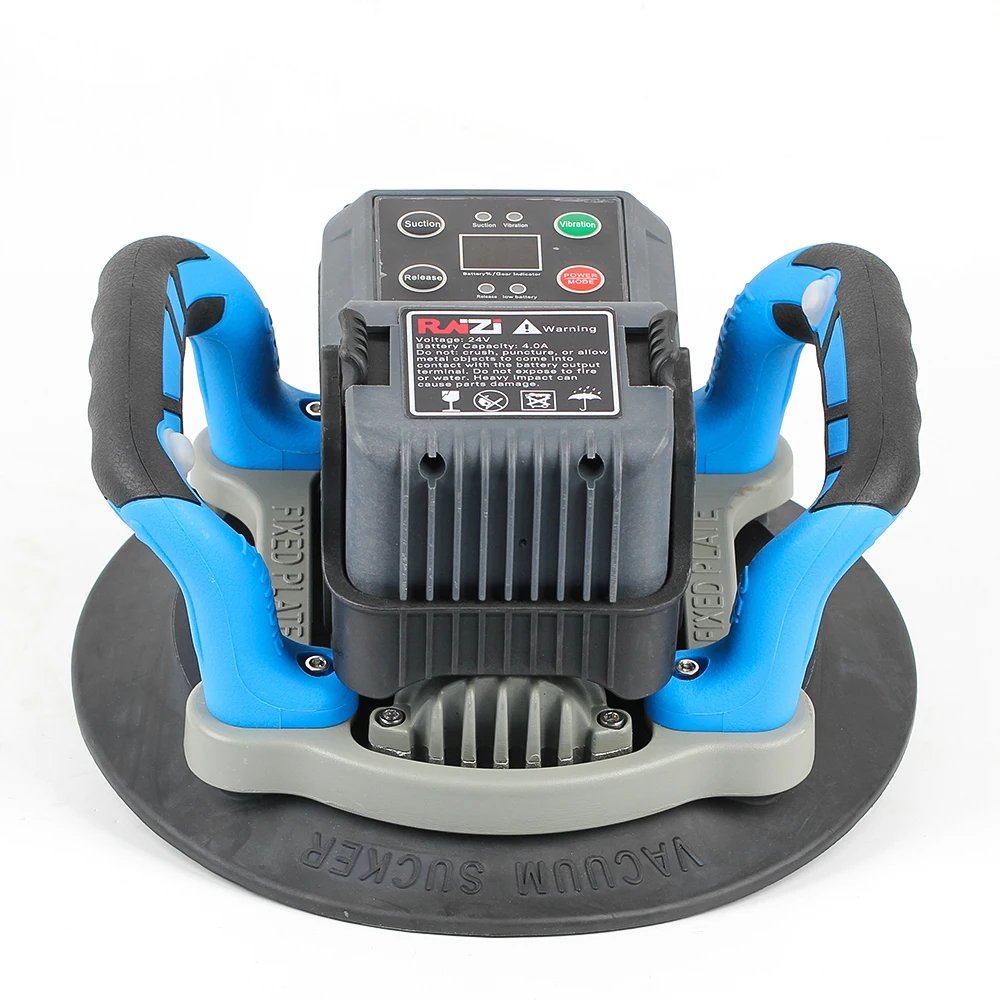 Raizi Fatboy Vibrationsabsorbierender Dual-Purpose-Fliesenleger mit  Saugnapf fr Bodenfliesen  Vibrations-Pflasterwerkzeug
