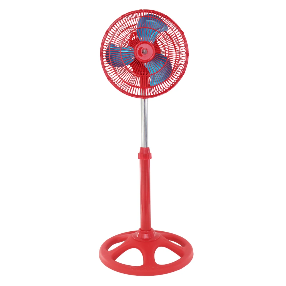 10 Inch Portable High Speed Mini Stand Fan 12 Inch Strong Power Plastic Grill Metal Blades StandIng Air Cooling Fan