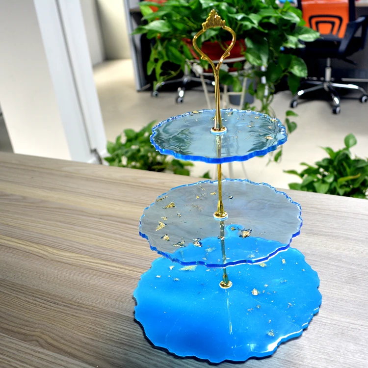 По индивидуальному заказу 3 яруса форма для выпечки тортов DIY десерт круглый Каботажное Судно стенд эпоксидная смола силиконовый лоток