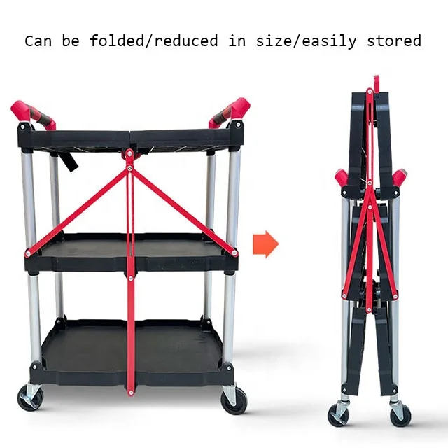 Foldable Tattoo Work Cabinet Tool Cart Mobile Multifunctional Tool Cabinet