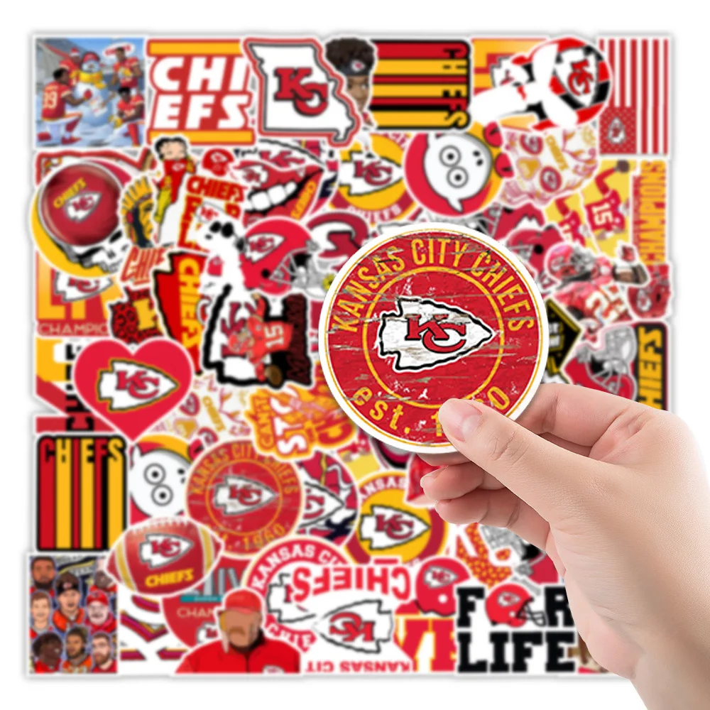 Kansas City Chiefs Team Slogan Decal