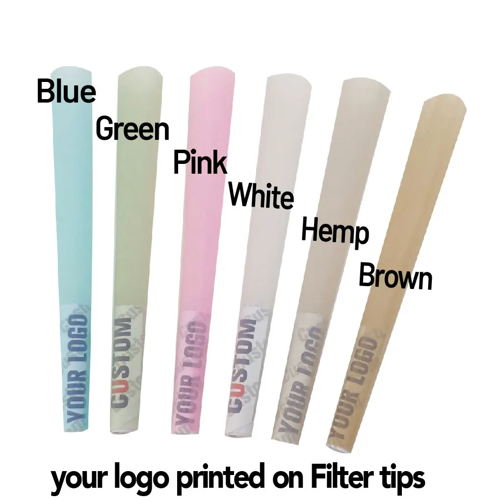 Custom Smoking Rolling Paper Unbleached Paper Oem Cigarette Tobacco