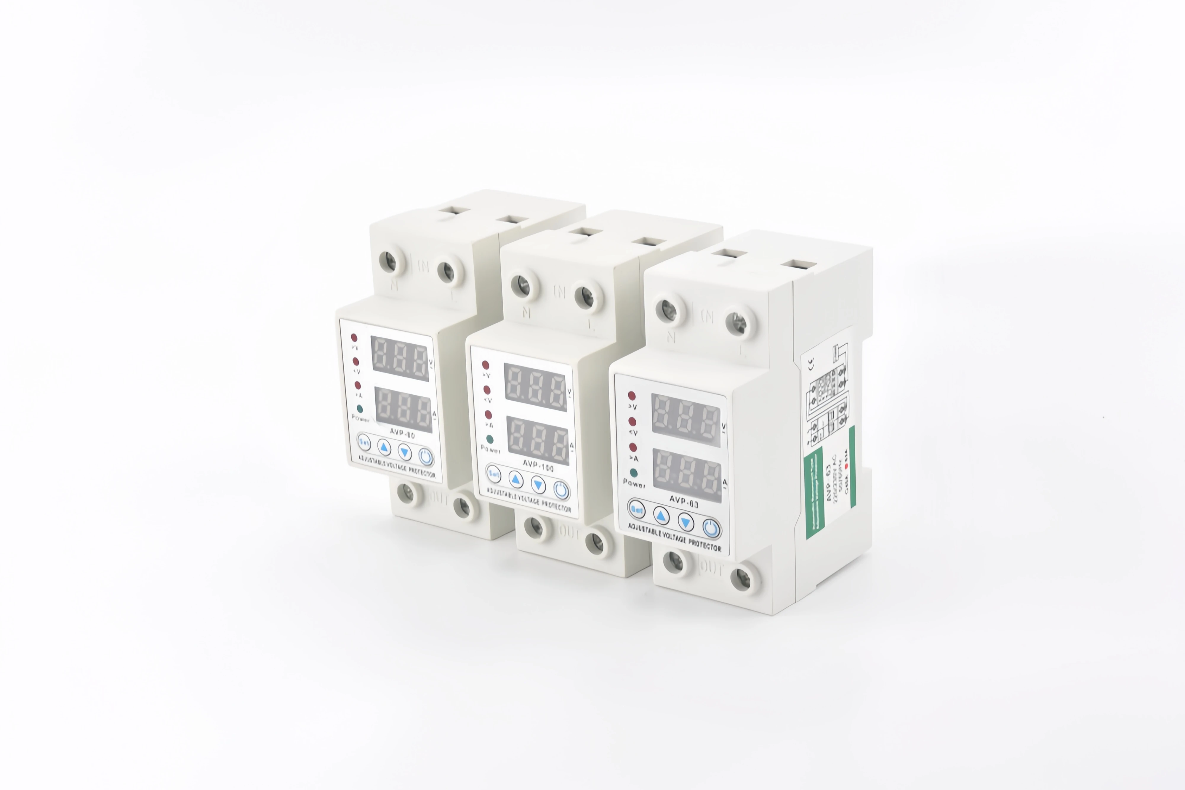 AVP Digital Display Overvoltage and Undervoltage protection Relay, Single Phase Protecting All Household Appliances