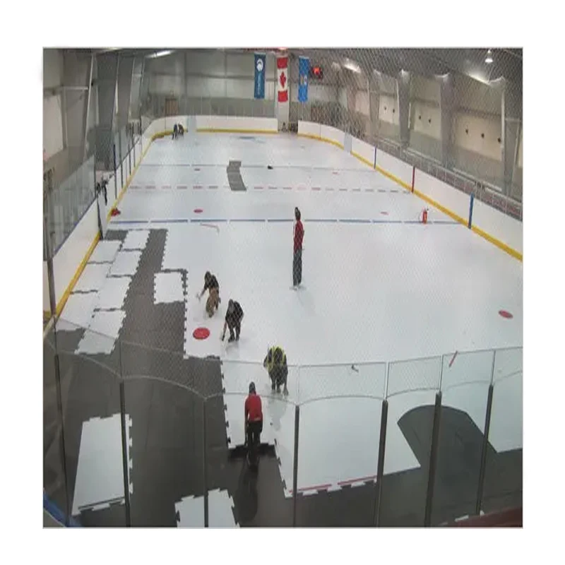 DIY 4x8 Plastic Uhmwpe Sheet Synthetic Ice Rink Board Artificial Ice Rink Synthetic Ice Skating