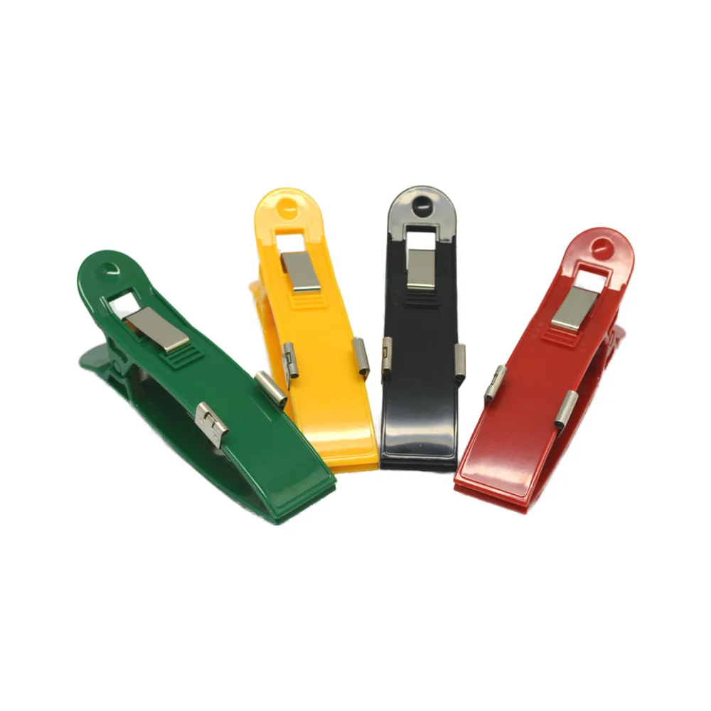 Adults Pediatric Use EKG Cable Accessories Multi-Purpose 4pcs/set IEC CODE Clamp Electrodes Medical Consumables ECG Clamp