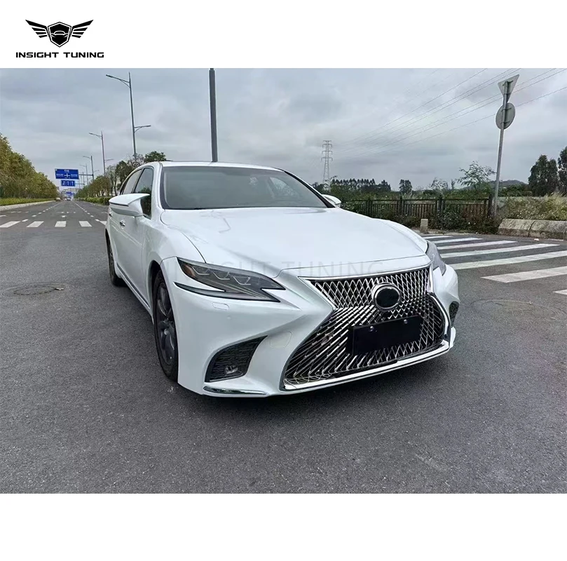 New High Quality PP Bumper Clips Car Upgrade Bodykit for 2006-2015 LS460 LS600 to 2024 LS500H