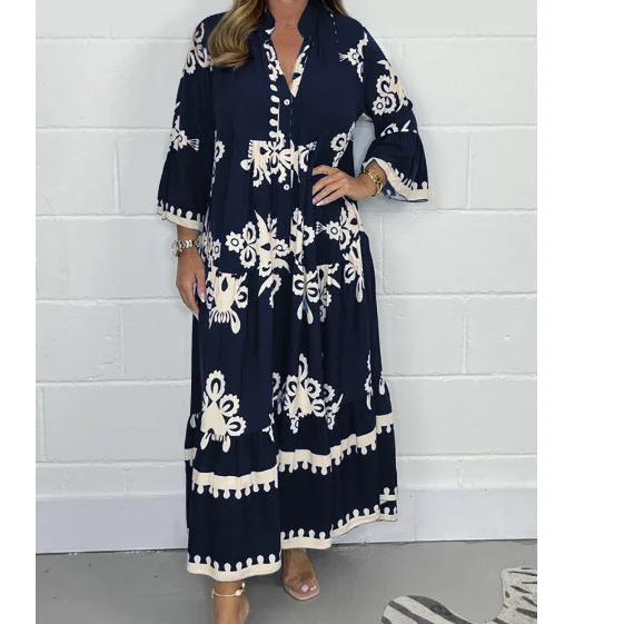 black maxi dress for summer Summer Strolls Halter Neck Tie Midi Dress