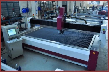 5 Axis Water Jet Cutting Machine Waterjet Cutter Glass Ceramic Tile Stone Waterjet Cutting