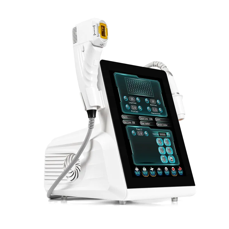 Hot Selling Dual Handles Portable 4D 9D 7D HFU Beauty Machine HIF