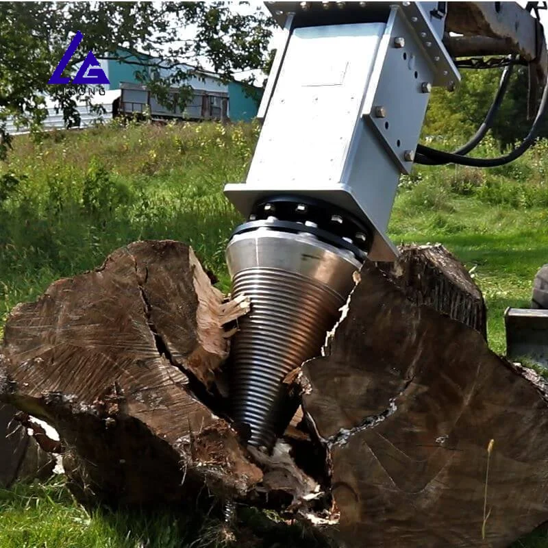 BOBCA Log Splitter Attachment for Efficient Wood Splitting Tasks