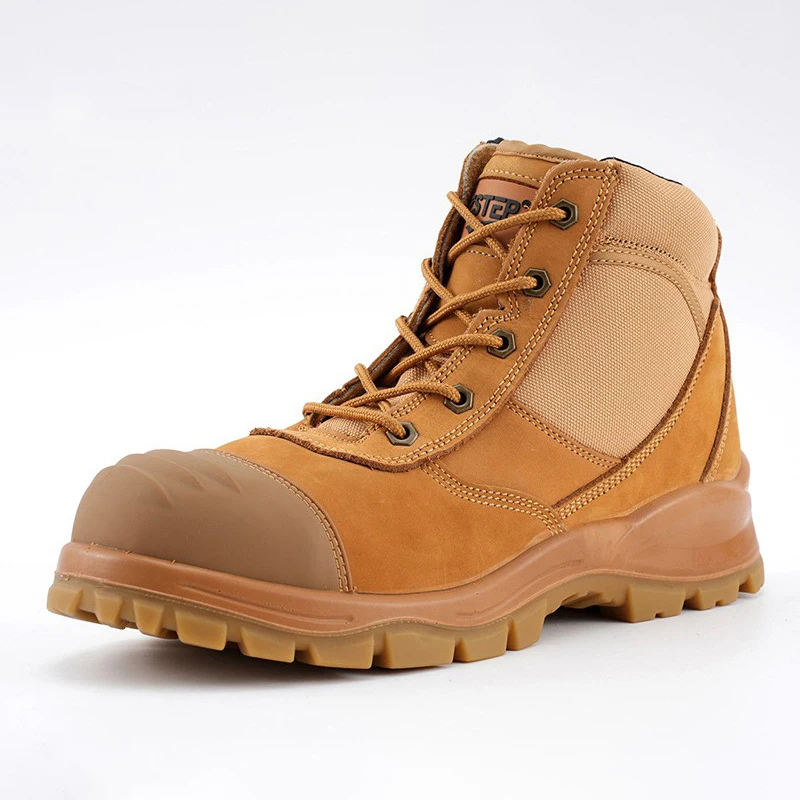 Hot Sale Australian Style Industrial Work Safety Boots Steel Toe Head