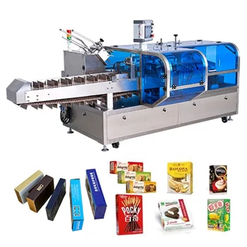 Carton Box Case Box Erector Packer Open Carton and Side Push Bottle Cartoning Machine Packing Paper Box Packaging Line Provided