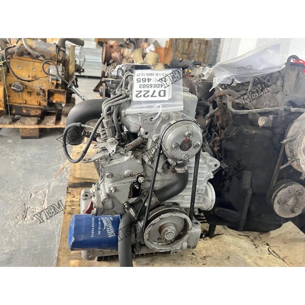 D722 Complete Engine Assy 4DE6503 for Kubota D722 3
