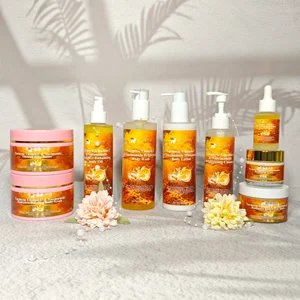 Hot Selling Turmeric Vitamin C & Niacinamide Radiance Brightening Cleanser  Brightening Skin Care Set Hot Selling