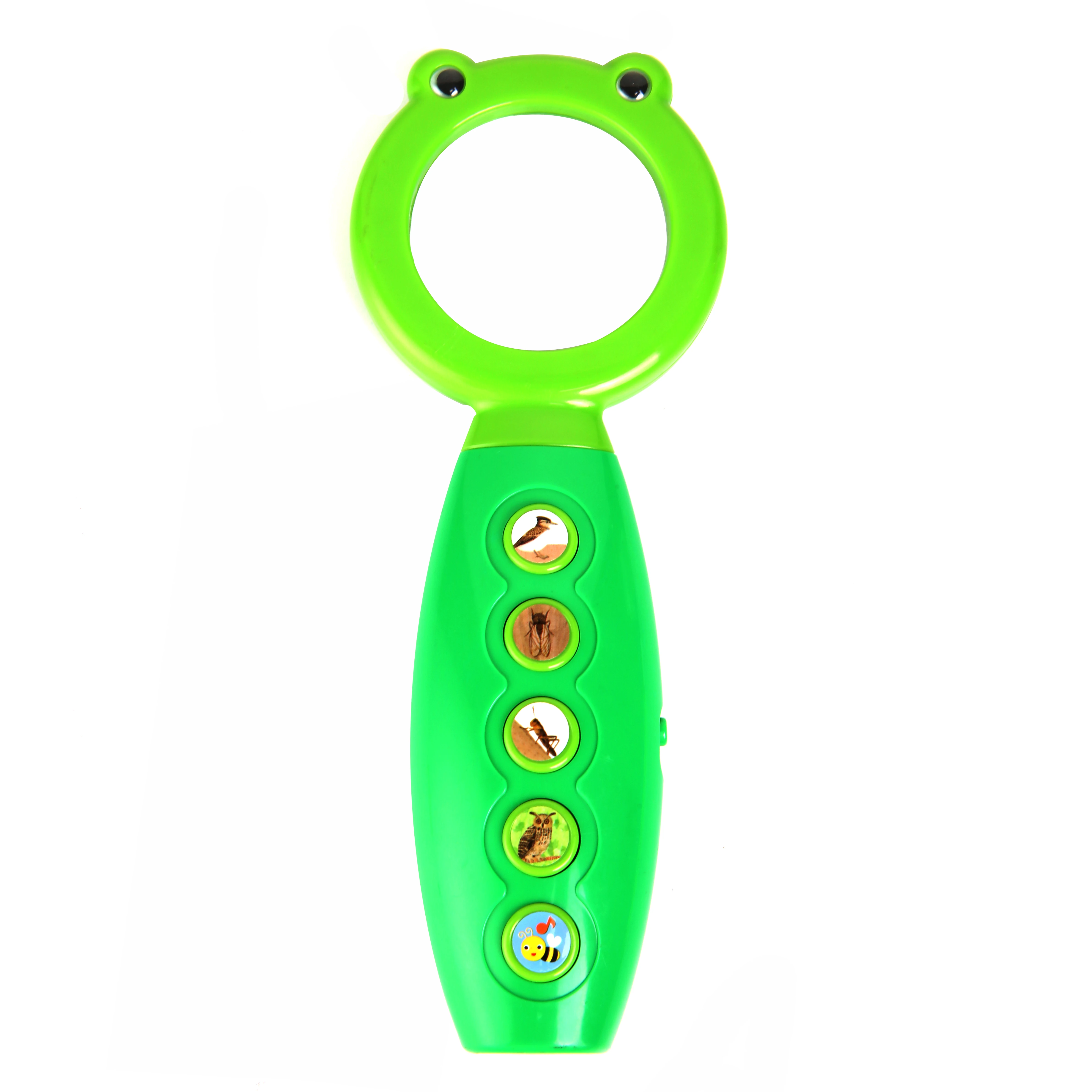 Customized Portable Children's Pocket Reading Magnifier Toy Unisex Handheld Exploration Interactive Music Language Learning