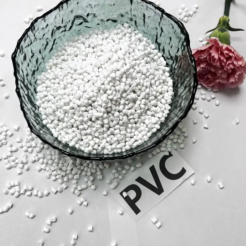Pvc Granules Extrusion Injection Grade Colored Pellets Polyvinyl ...