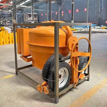 Hot Sale Diesel Mini Concrete Mixer with Pump Portable Cement Concrete Mixer Machines