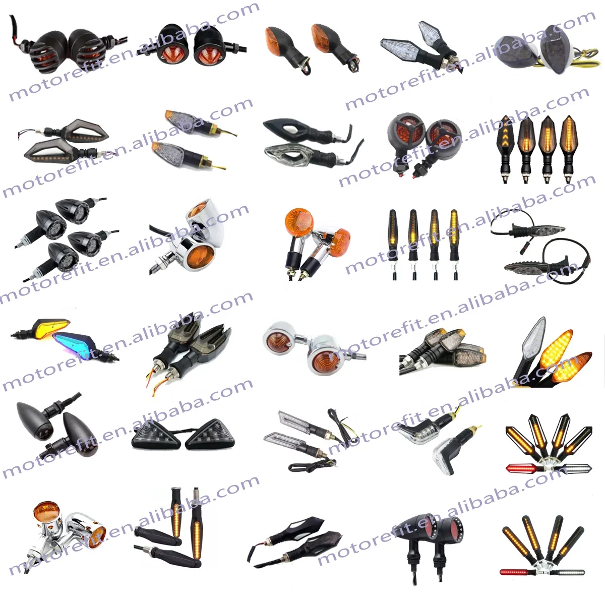RTS Suitable for Yamaha YZF R15 R25 R3 R1 R6 R6S Front Turn signal LED Retrofit Direction Lights