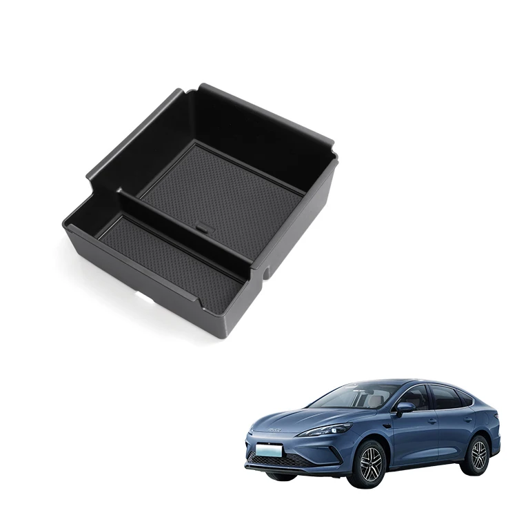 Maremlyn Car Armrest Storage Box for BYD Seal 05 DMI ABS Plastics Armrest Center Console Organizer Interior Accessory