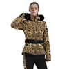 Yellow leopard print