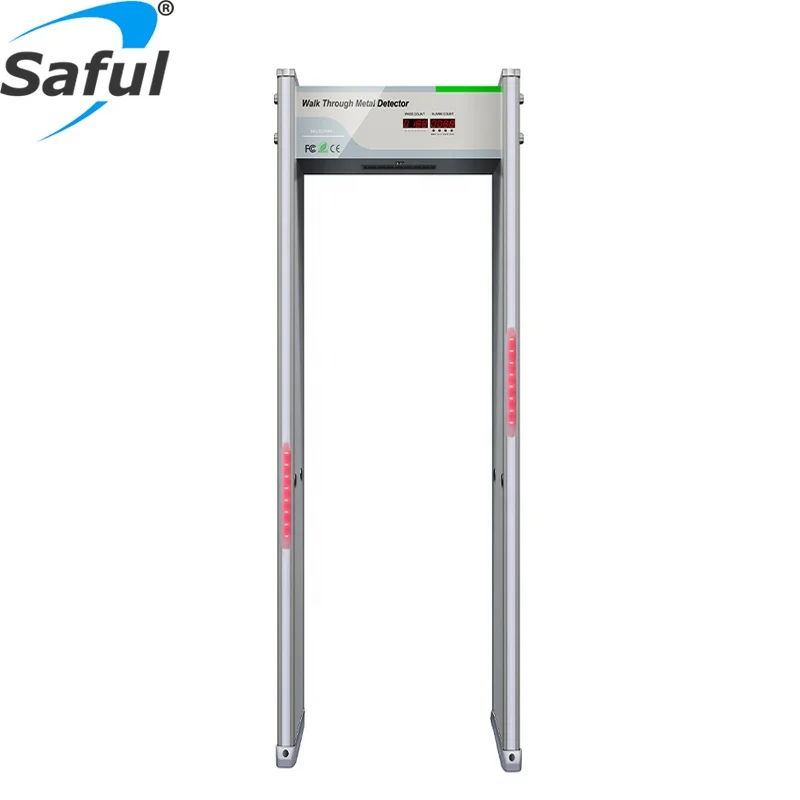 High Sensitivity Arched Walk Through Metal Detector Gate - OEM