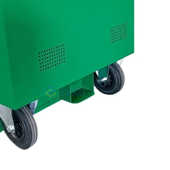 Portable Metal Horse Tack Box with Wheels for Easy Transport